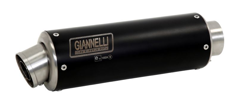 GIANNELLI Auspuff X-PRO BLACK für Suzuki GSR750 2011-16 / GSX-S750 2017-18 aus Edelstahl, schwarz