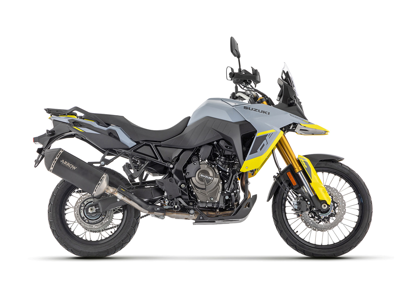 ARROW Auspuff SONORA DARK Titan für Suzuki V-Strom 800DE Modelljahr 2023-
