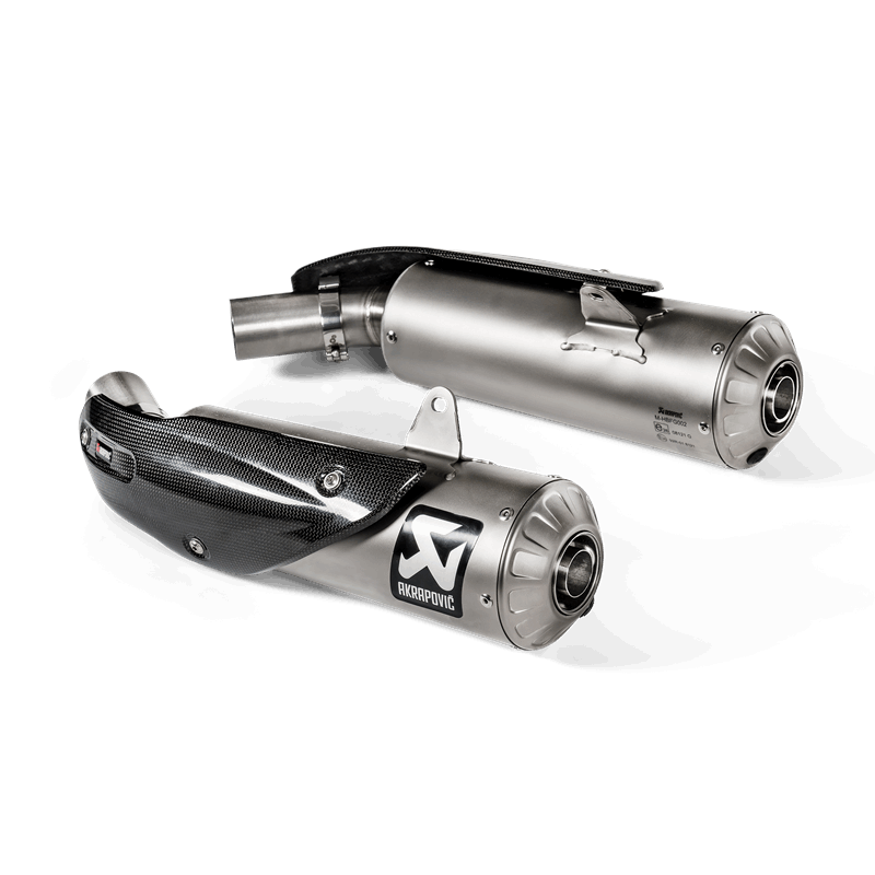 Akrapovic Slip-On Line Hitzeschutzschild (Titanium) Ducati Scrambler 1100 Modelljahr 2018-2020