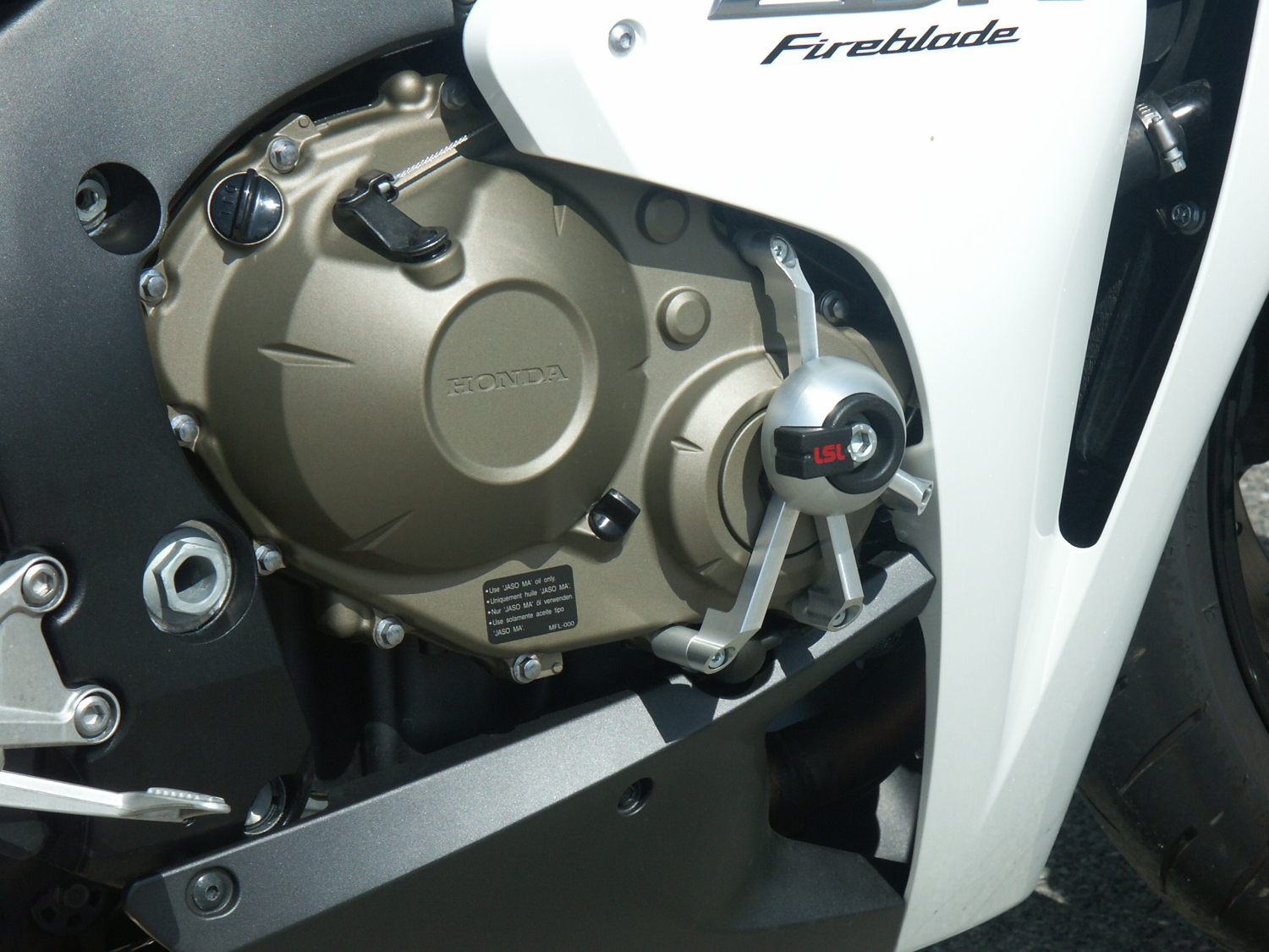 LSL Crash Pad Befestigungskit für Honda CBR1000RR,  2008- (ohne ABS)