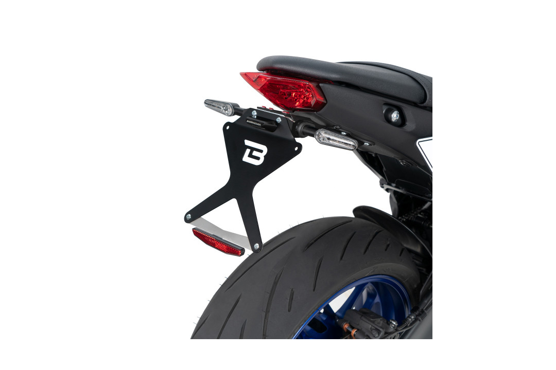 Barracuda Kennzeichenhalter für Yamaha MT-09 Modelljahr 2021-