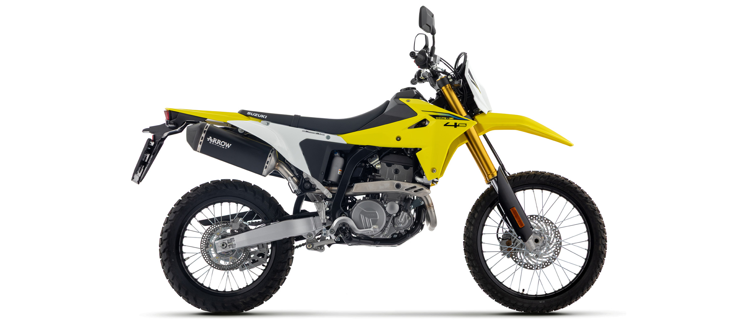 ARROW Racing Krümmer Edelstahl für Suzuki DR-Z4S, 2025-