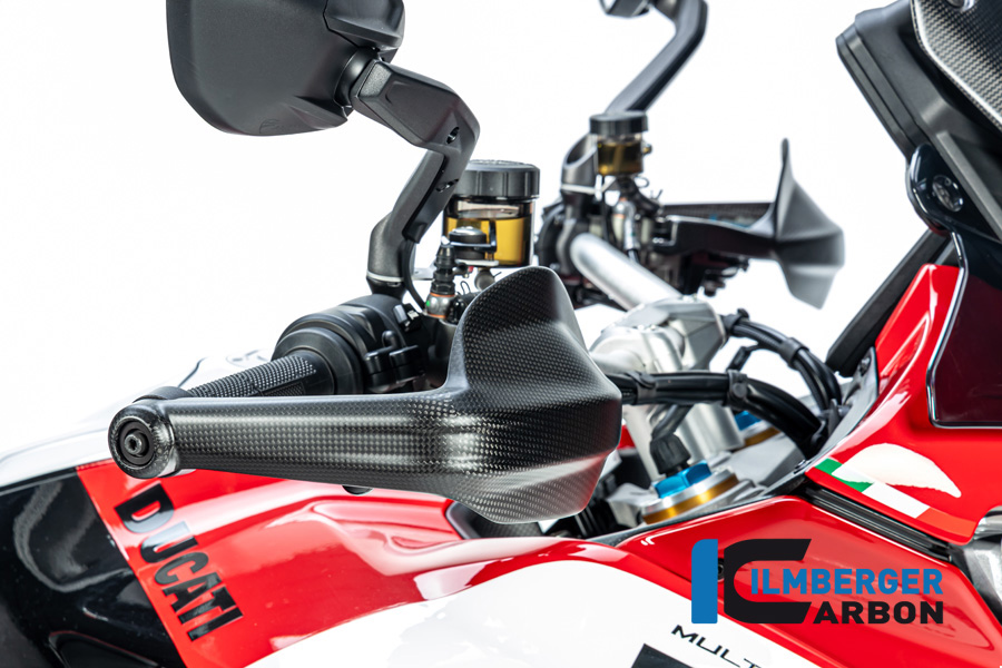 Ilmberger Carbon Handprotektor rechts, matt, Ducati Multistrada V4 2020-