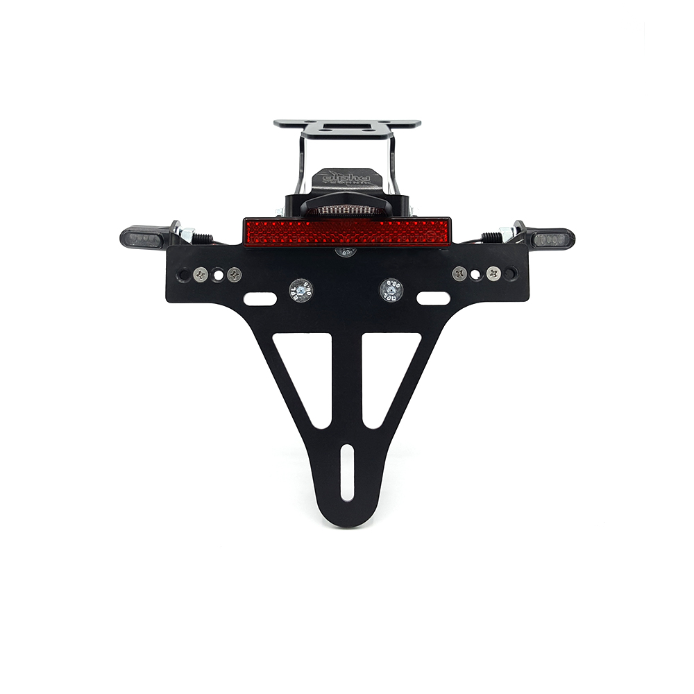 alpha Techik Kennzeichenhalter-Blinker-Kit M-LED (vorne + hinten) für Yamaha Tracer 700 ab Modelljahr 2020