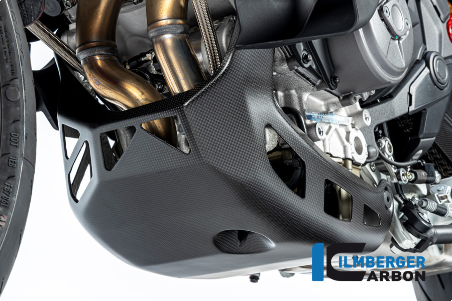 Ilmberger Carbon Motorverkleidung unten, matt, Ducati Multistrada V4 2020-