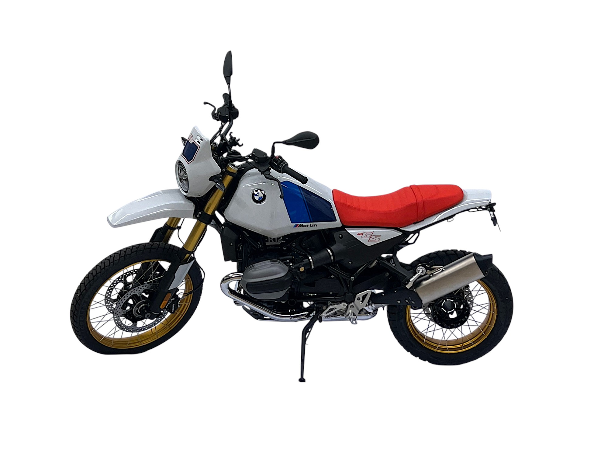 alpha Technik Kennzeichenhalter für BMW R 12 G/S, ab Modelljahr 2025-