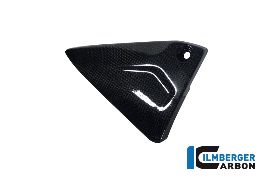 Ilmberger Carbon Rahmendreieckcover links, Carbon