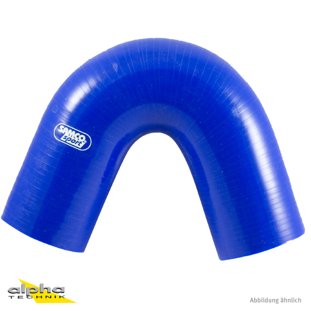 Samco Siliconschlauch 135 Gard Standard Bogen blau