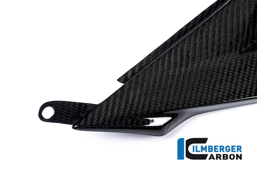 Ilmberger Carbon Seitendeckel rechts am Tank, Carbon
