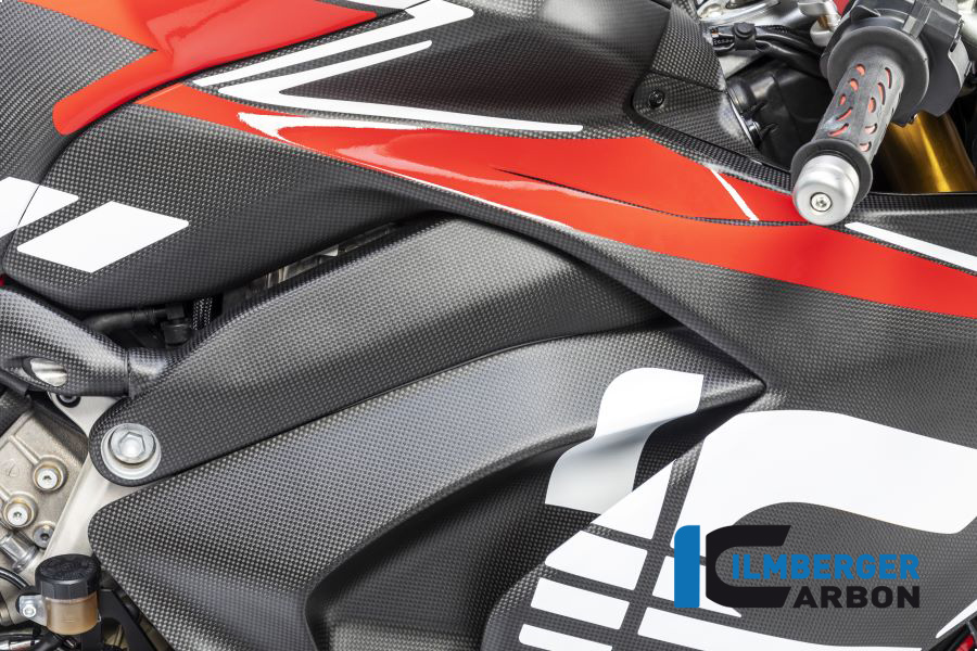 Ilmberger Carbon Rahmenabdeckung rechts matt für Ducati Panigale V4 / V4S ab 2018