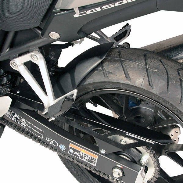 Barracuda Kotflügel schwarz für Honda CB500X 2014-2018 und CB500F 2013-2017 / CBR500R 2016-