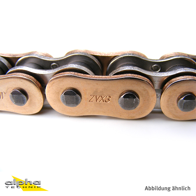 EK Chain ZVX-3 520 GOLD ultimative Sport-Bike-Kette - 126 Glieder