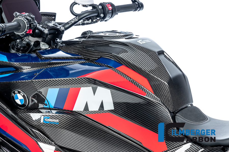 Ilmberger Carbon Adventure Tank (Set), glänzend, BMW S1000XR 2020- M1000XR 2024-