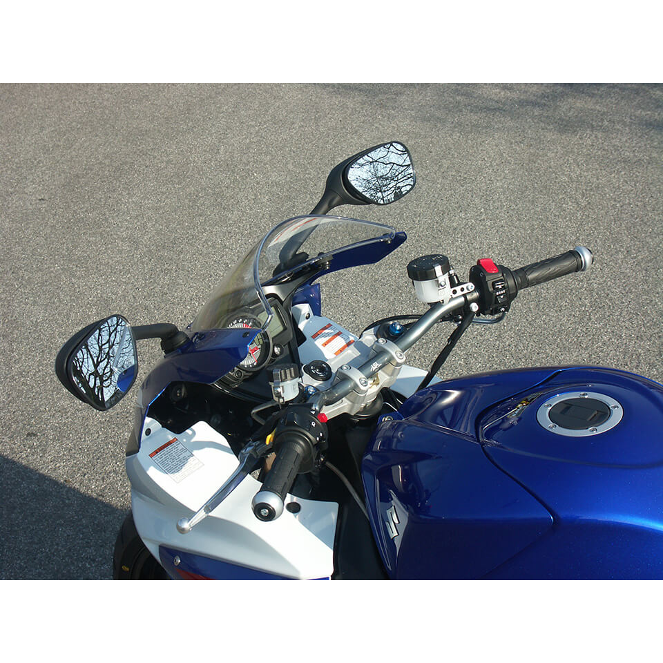 LSL Superbike-Kit mit Teilegutachten für  Suzuki GSX-R1000, Typ WVCL,  2007-2008, silber, (Typ G)