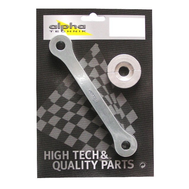 alpha Technik Tieferlegungssatz 45mm Suzuki DL650 V-Strom; Typ C7; Modelljahr 2011-