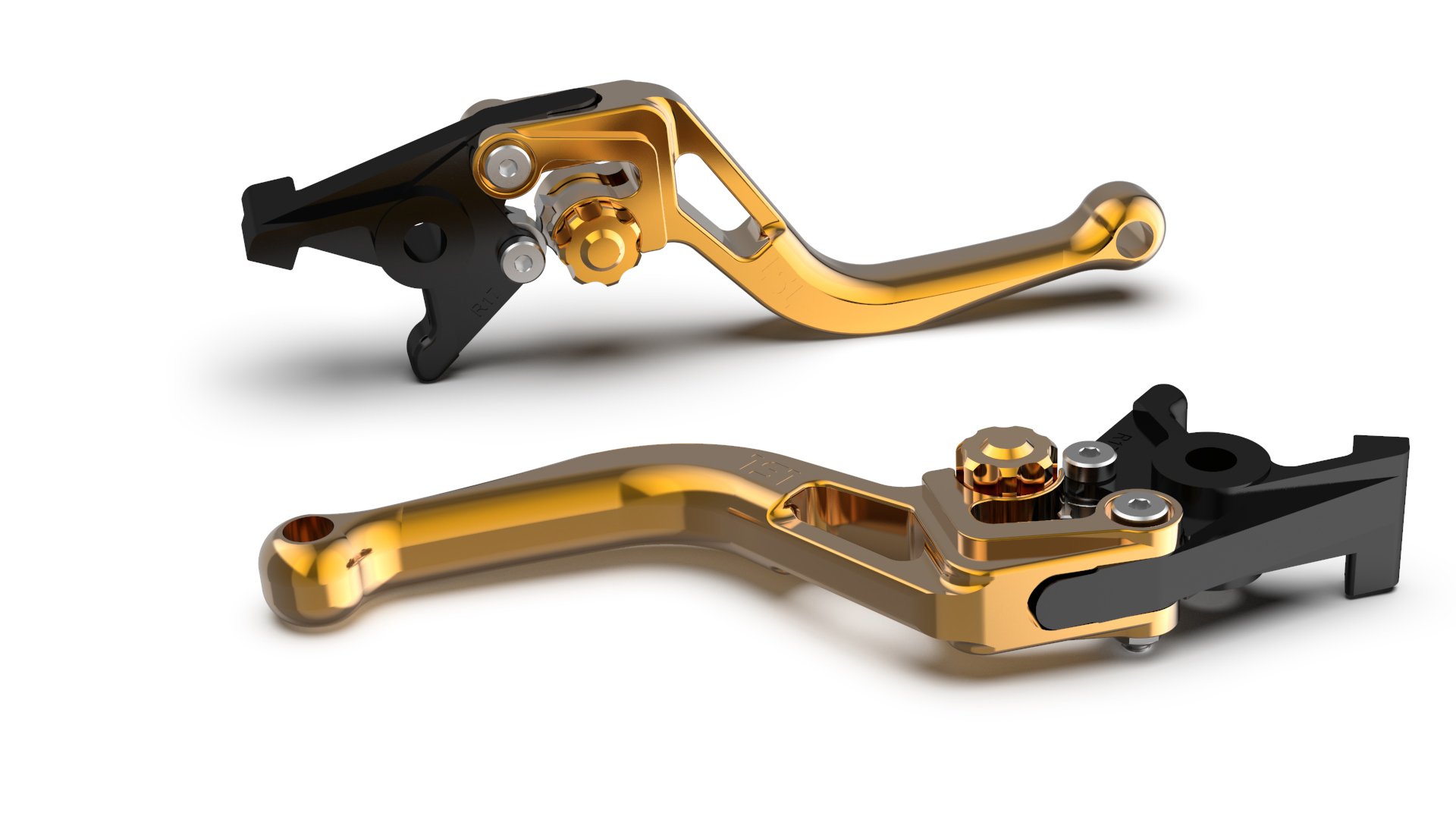 LSL Kupplungshebel BOW L83R, kurz, gold/gold