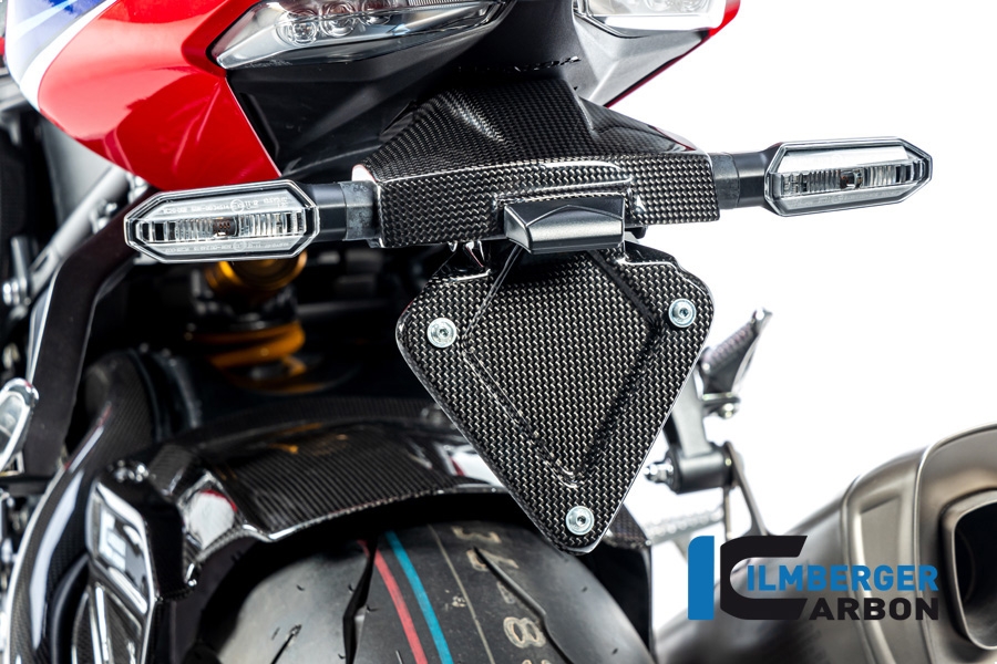 Ilmberger Carbon Kennzeichenträger glänzend für Honda CBR1000RR-R/SP 2020-