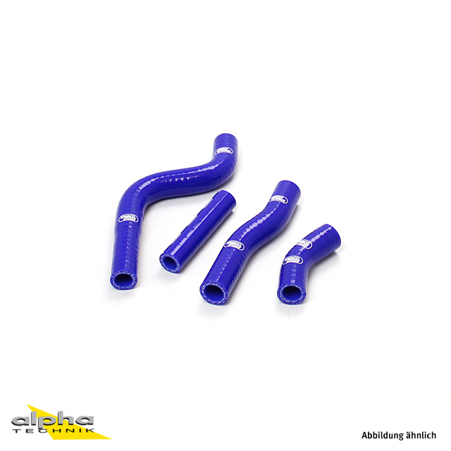 SAMCO SPORT Siliconschlauch Kit blau für Yamaha WR450F Modelljahr 2012-2015