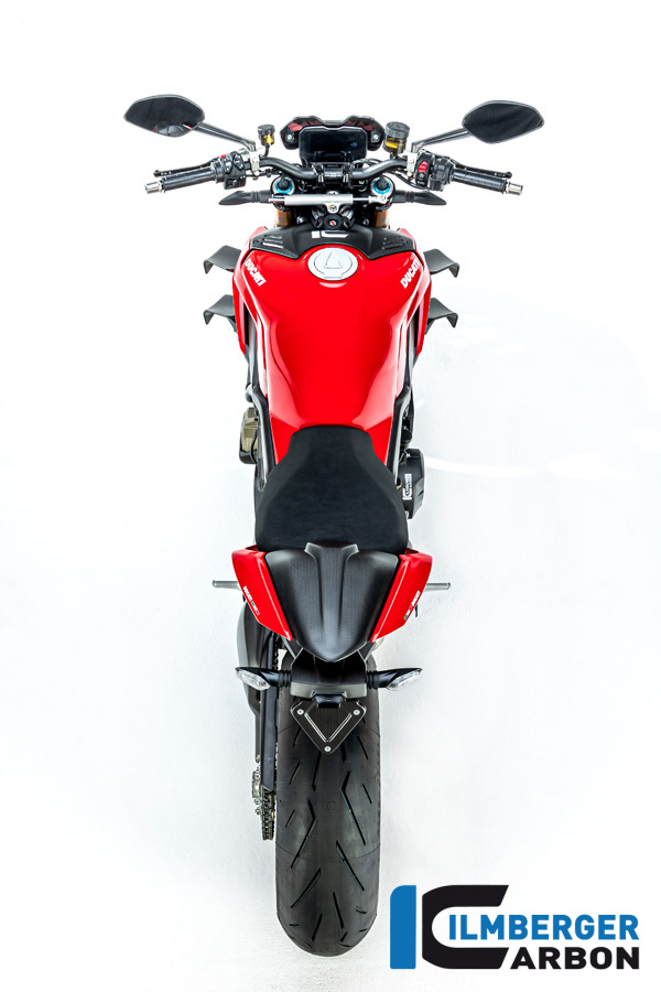 Ilmberger Carbon Sitzbankabdeckung matt für Ducati Streetfighter V4 2020-