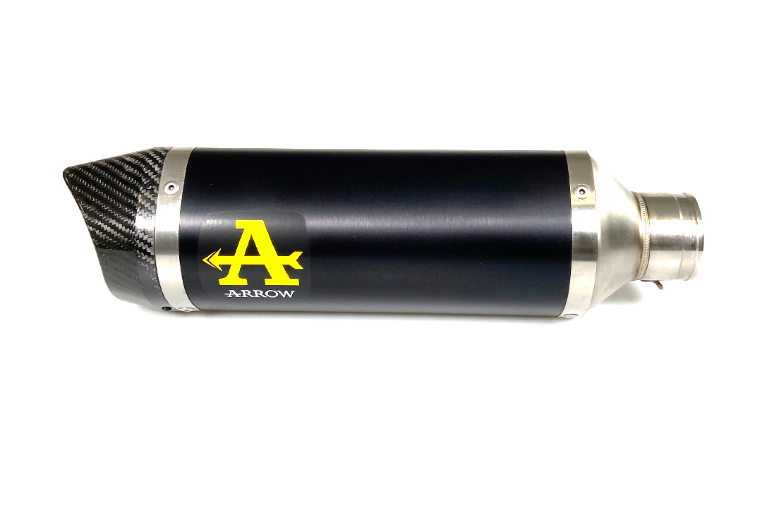 ARROW Auspuff DARK THUNDER Aluminium für Yamaha MT09 Modelljahr 2021-