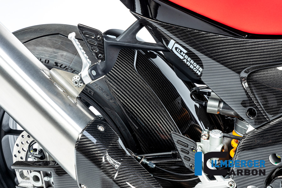 Ilmberger Carbon Kotflügel hinten glanz für Aprilia RSV4 / Tuono V4 2021-