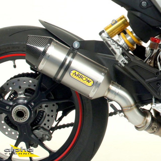 ARROW Auspuff RACE TECH für Ducati Hyperstrada / Hypermotard 821/939 2013- Titan