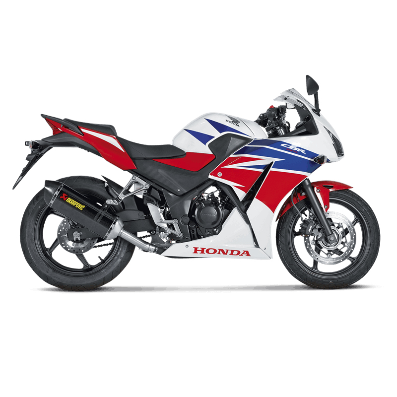 Akrapovic Slip-On Line (Carbon) Auspuff für Honda CBR300R 2014-2016
