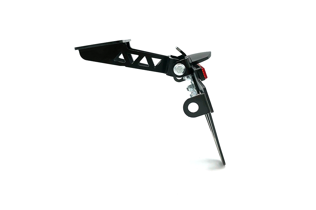 alpha Technik Kennzeichenhalter für Yamaha MT07A, MT-07 und MT-07 Moto Cage, Typ RM04, RM17 und RM18, ab Modelljahr 2014-