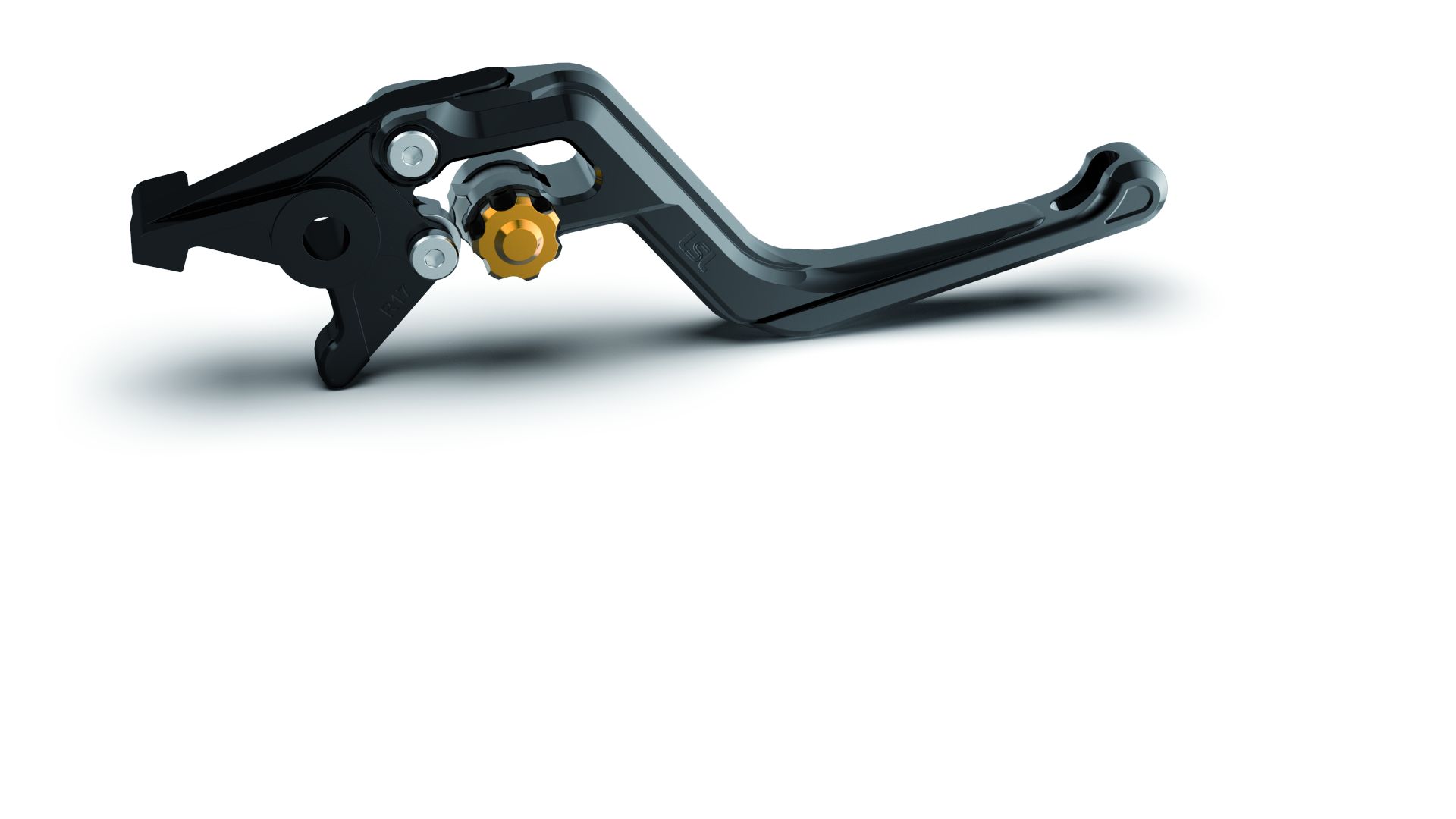 LSL ERGONIA Bremshebel R49R Anthrazit/Gold/Schwarz