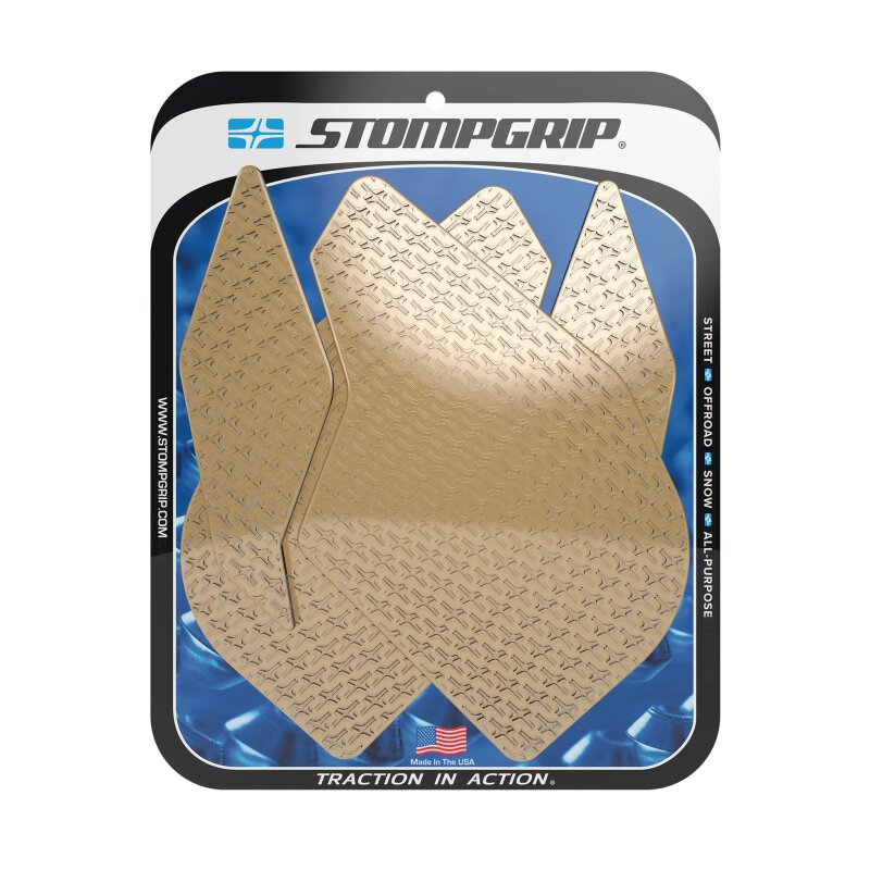 Stompgrip Tank Pad klar, Icon, Streetbike Tank Kit - Tank Seiten, für Honda CBR600RR, 2024-2026