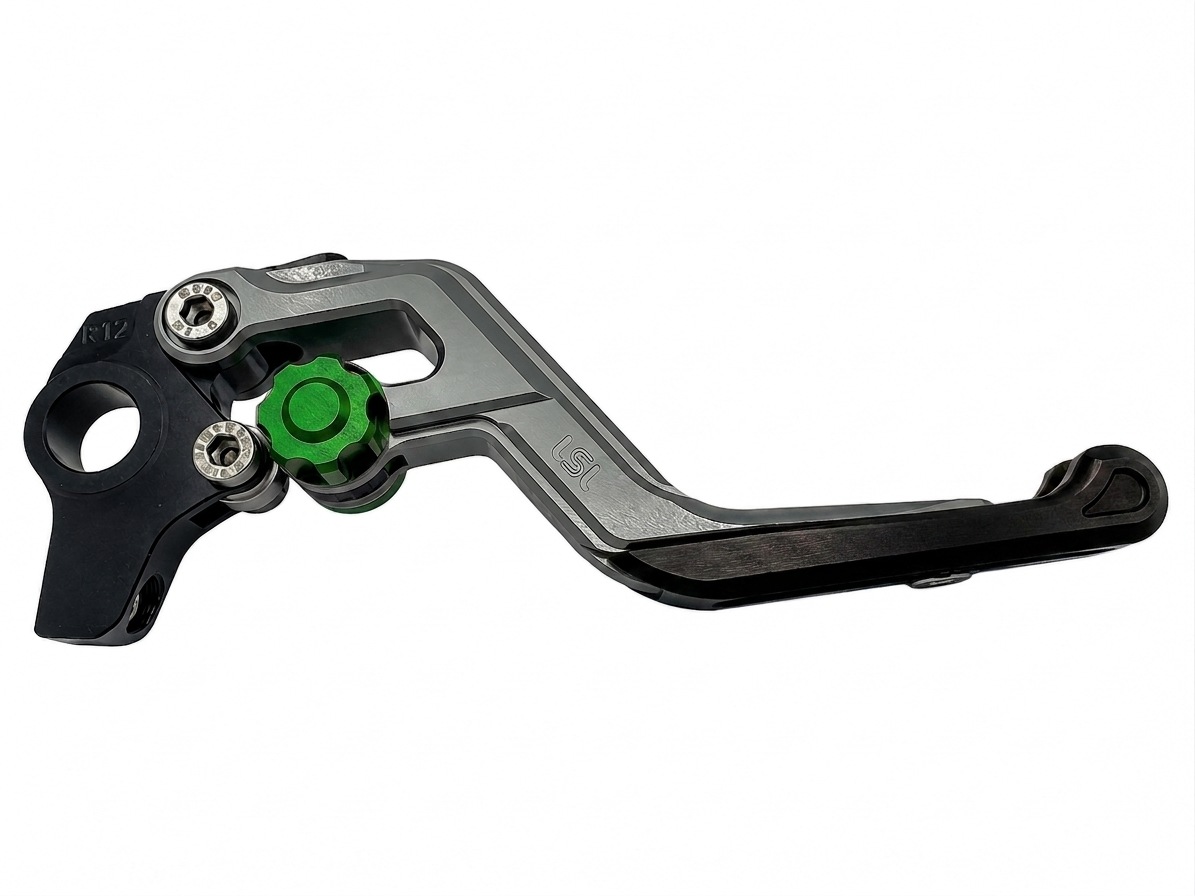 LSL ERGONIA Bremshebel R70 Silber/Grün/Schwarz