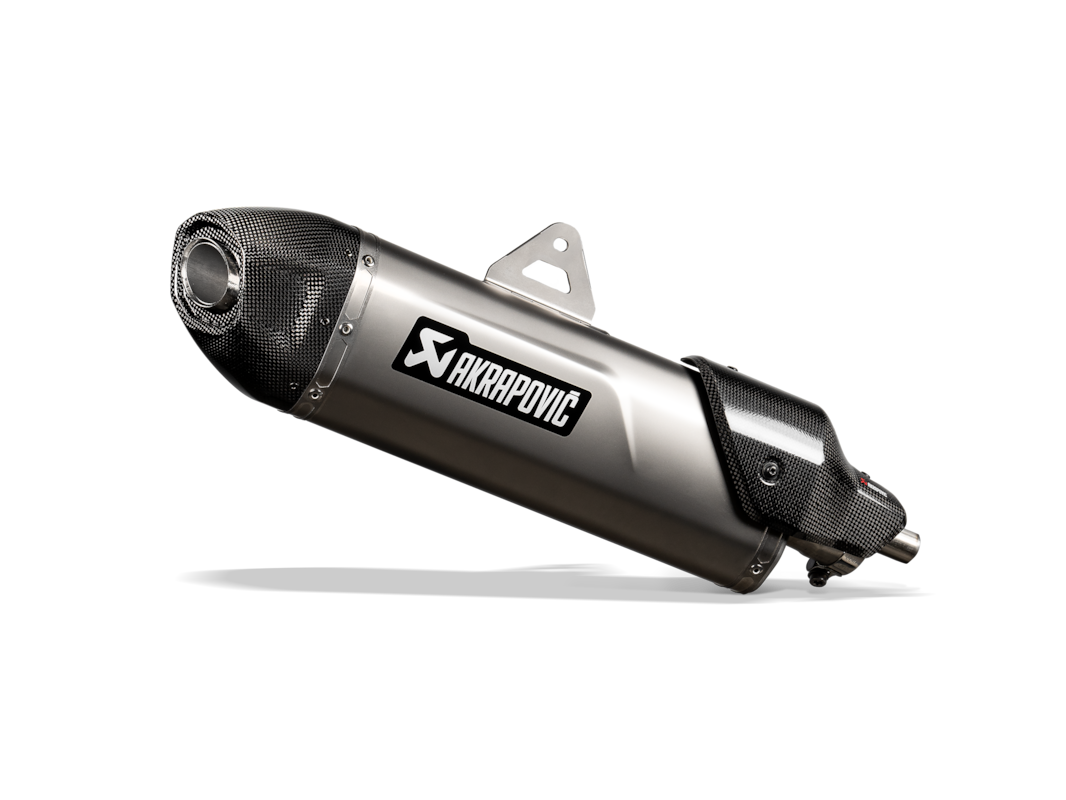 Akrapovic Slip-On Line (Titanium) Auspuffanlage für Triumph Tiger 1200 GT, Rally,  2022-2024