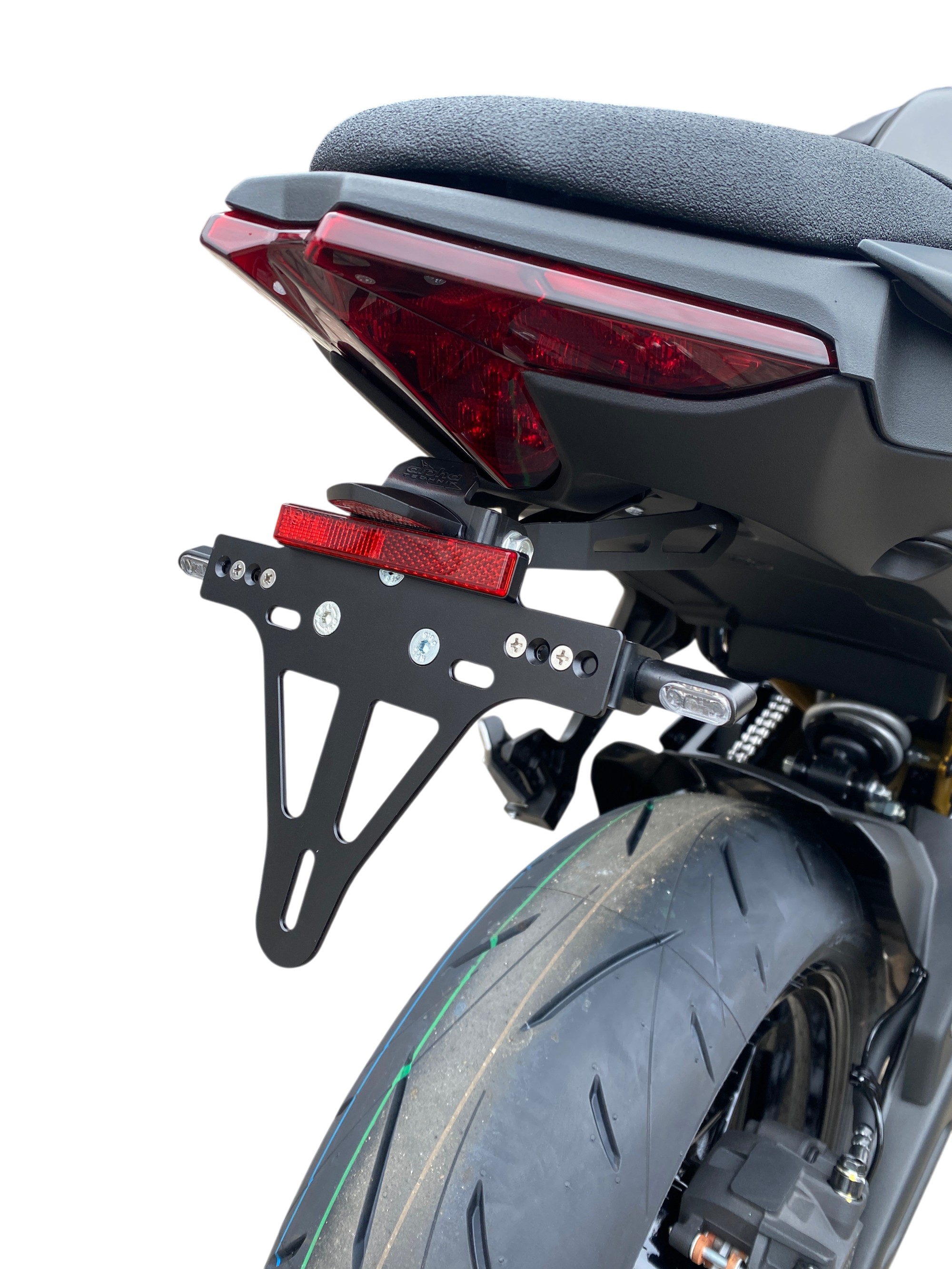 alpha Technik Kennzeichenhalter für Kawasaki Z650S ab Modelljahr 2026-