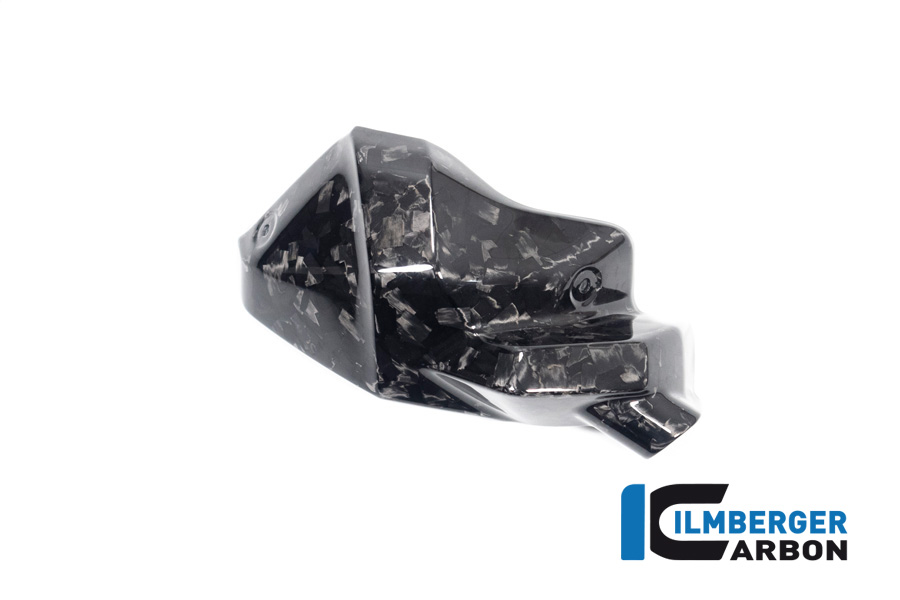 Ilmberger Carbon Einspritzdüsen Abdeckung rechts, Black Diamond Carbon, glänzend, BMW R1300GS 2023-