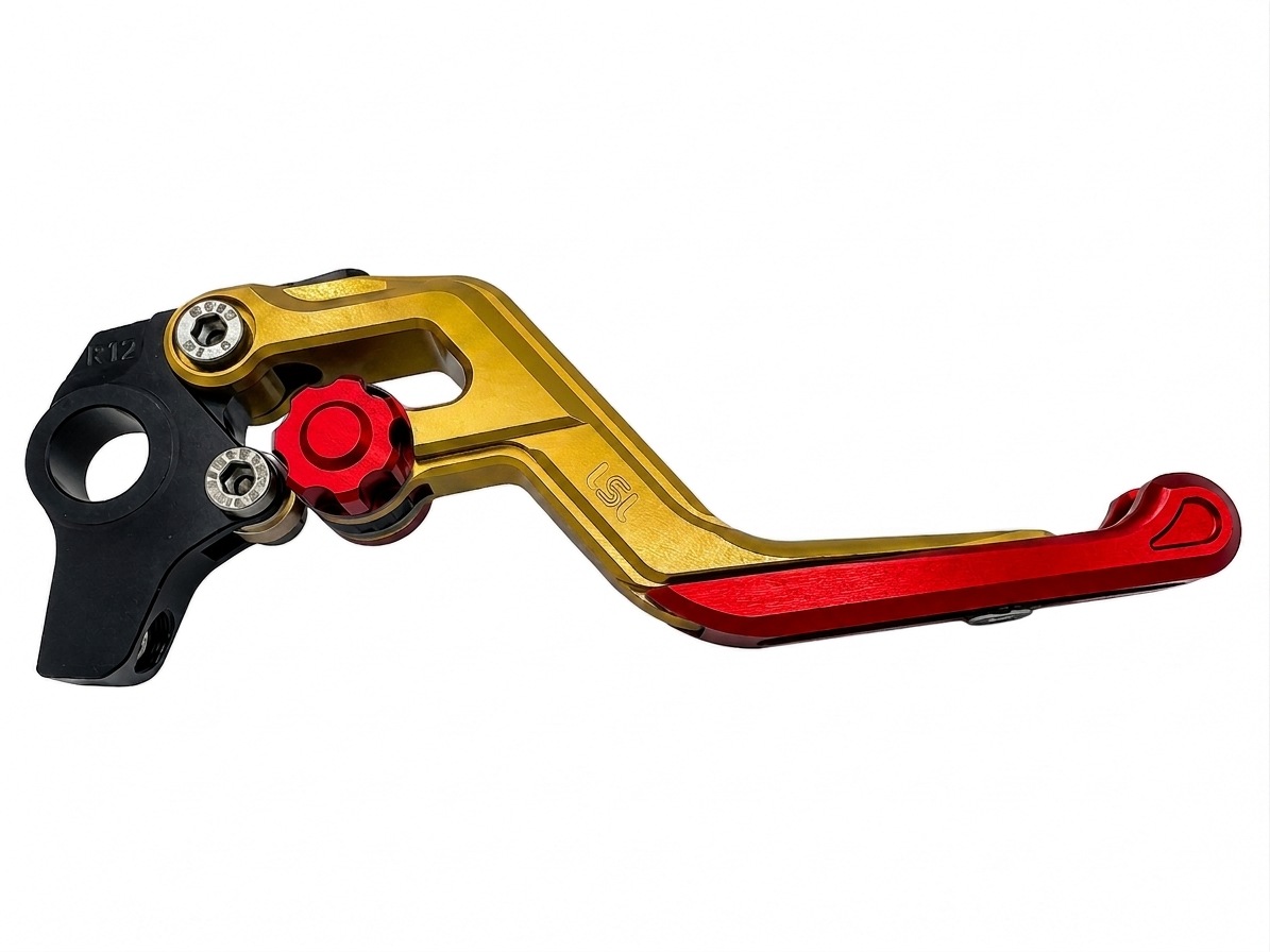 LSL ERGONIA Bremshebel R45 Gold/Rot/Rot