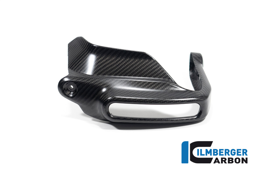 Ilmberger Carbon Handprotektor groß mit Blinkeraufnahme links, matt, BMW R1300GS 2023-