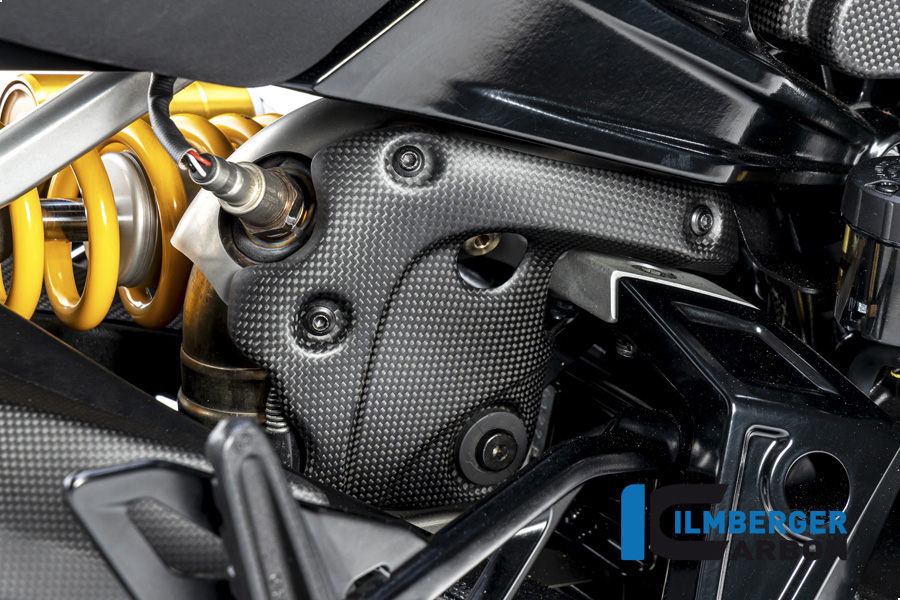 Ilmberger Carbon Auspuffhitzeschutz am Krümmer, matt, Ducati Diavel 1260 , 2019-