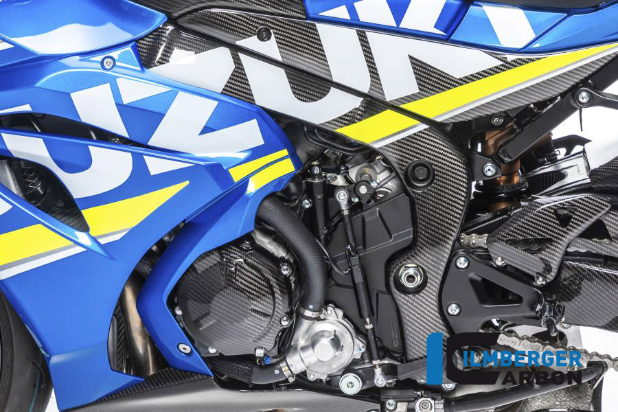 Ilmberger Carbon Rahmenabdeckung links Carbon, Suzuki GSX-R 1000