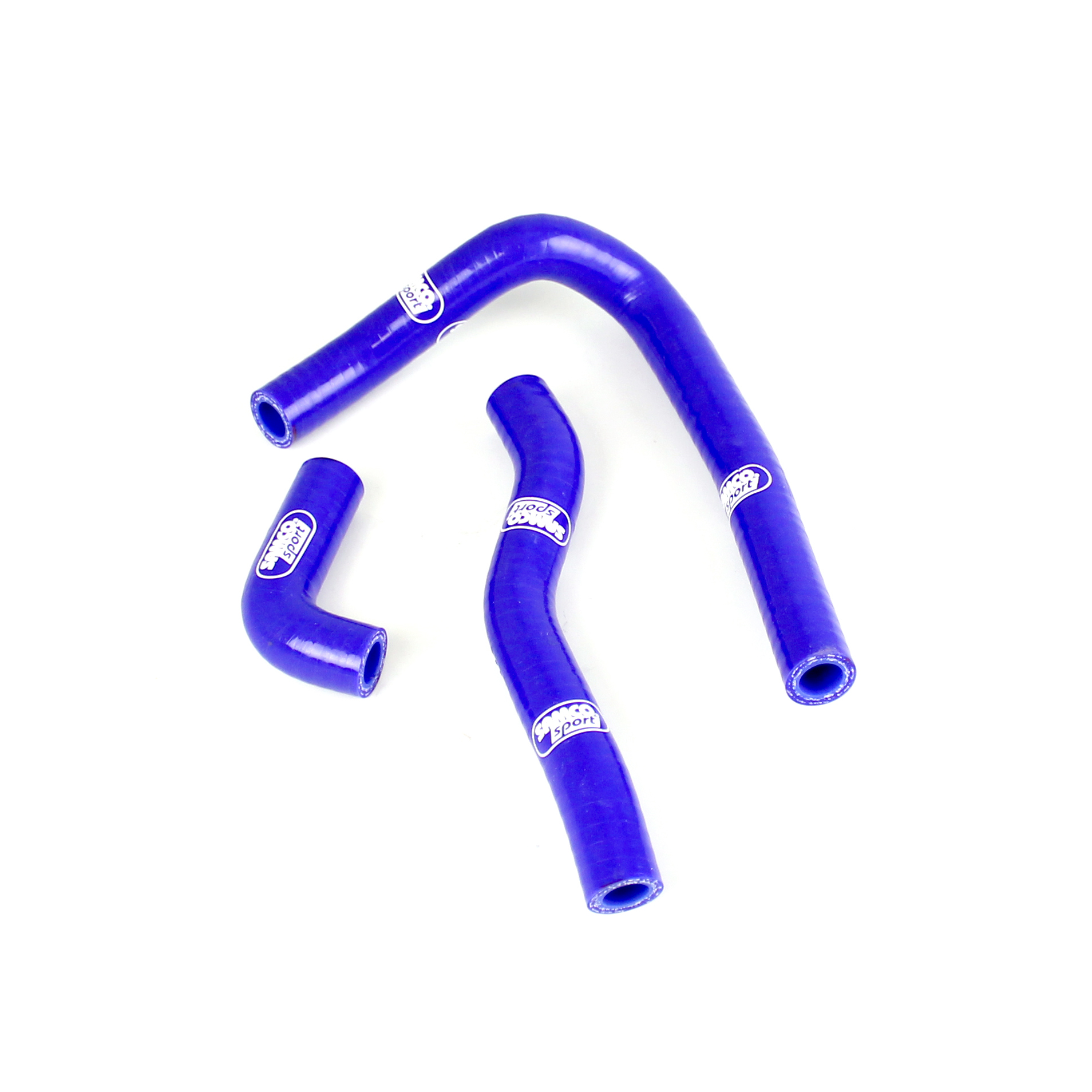 SAMCO SPORT Siliconschlauch Kit blau für Kawasaki KX65 Modelljahr 2000-2023