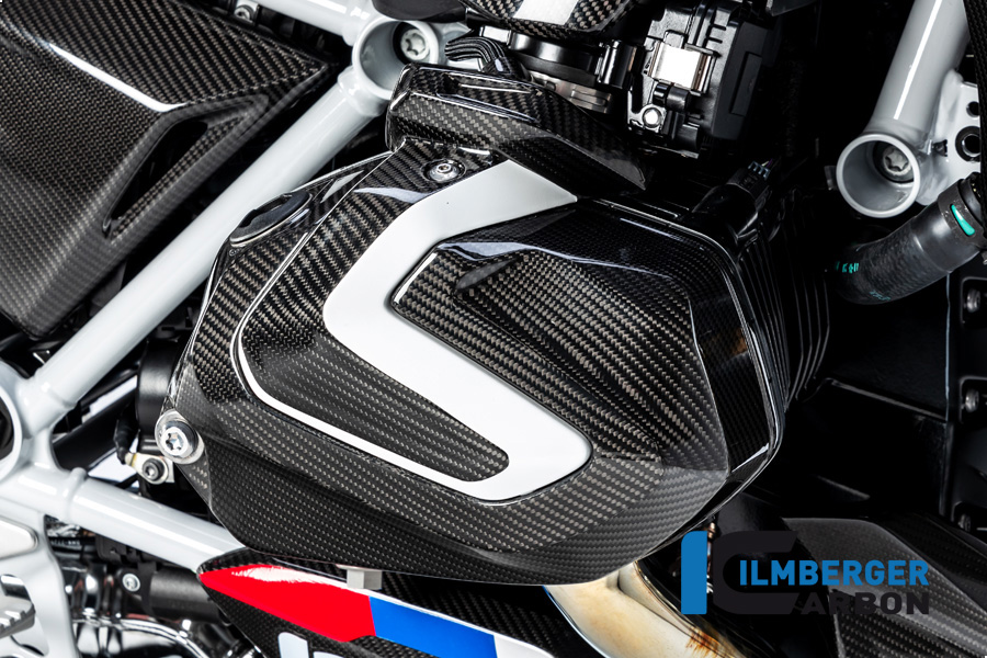 Ilmberger Carbon Zündkerzenstecker Abdeckung rechts Carbon für BMW R1250GS R1250R R1250RS ab 2019-