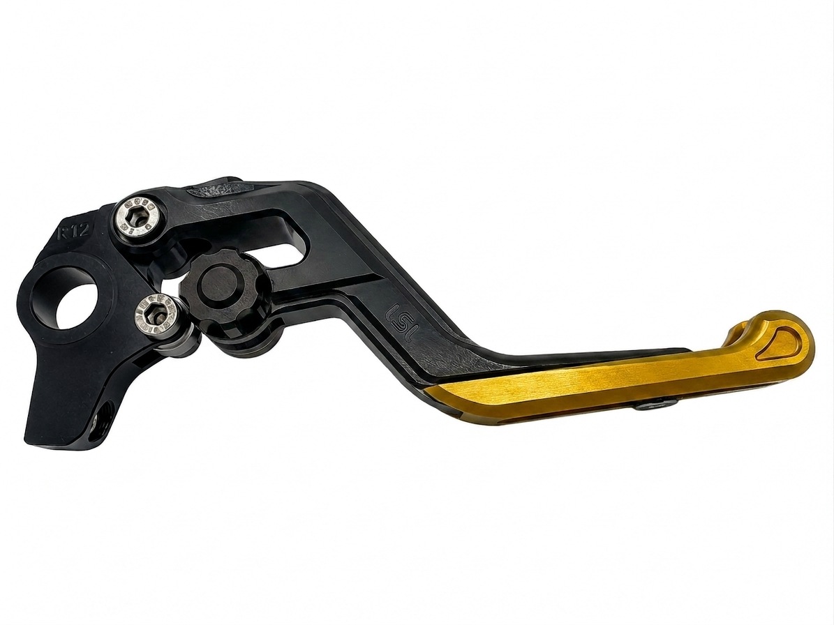 LSL ERGONIA Bremshebel R20 Schwarz/Schwarz/Gold