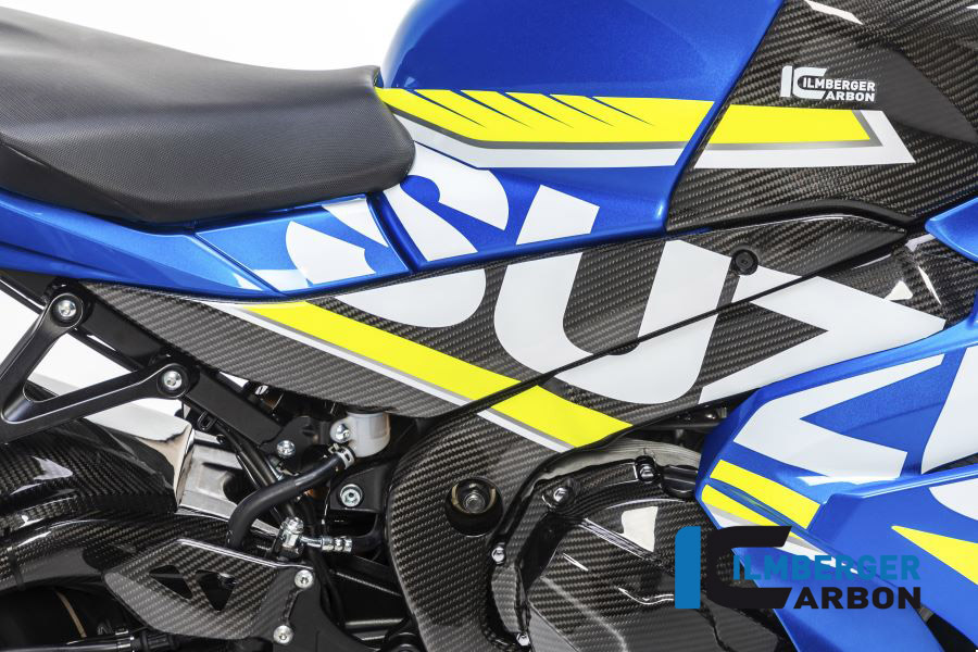 Ilmberger Carbon Untere Tankabdeckung rechts Carbon SuzukiGSX-R1000