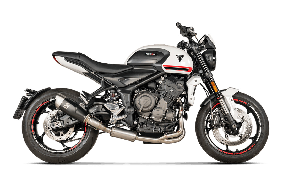 Akrapovic Racing Line (Titanium) Auspuffanlage für Triumph Trident 660 ab Modelljahr 2021-