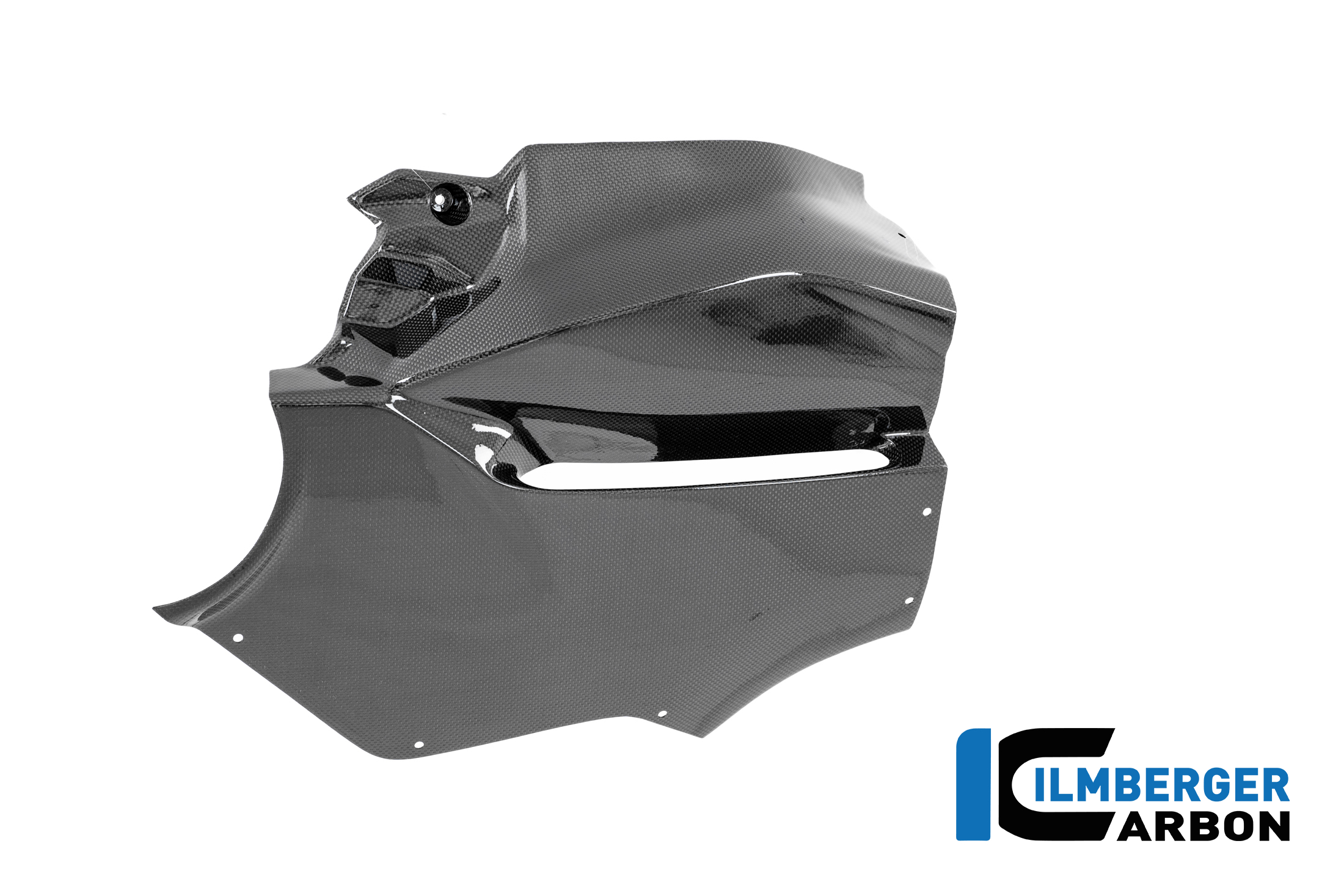 Ilmberger Carbon Verkleidungsseitenteil Racing rechts, glänzend, Ducati Panigale V4 R, 2025-
