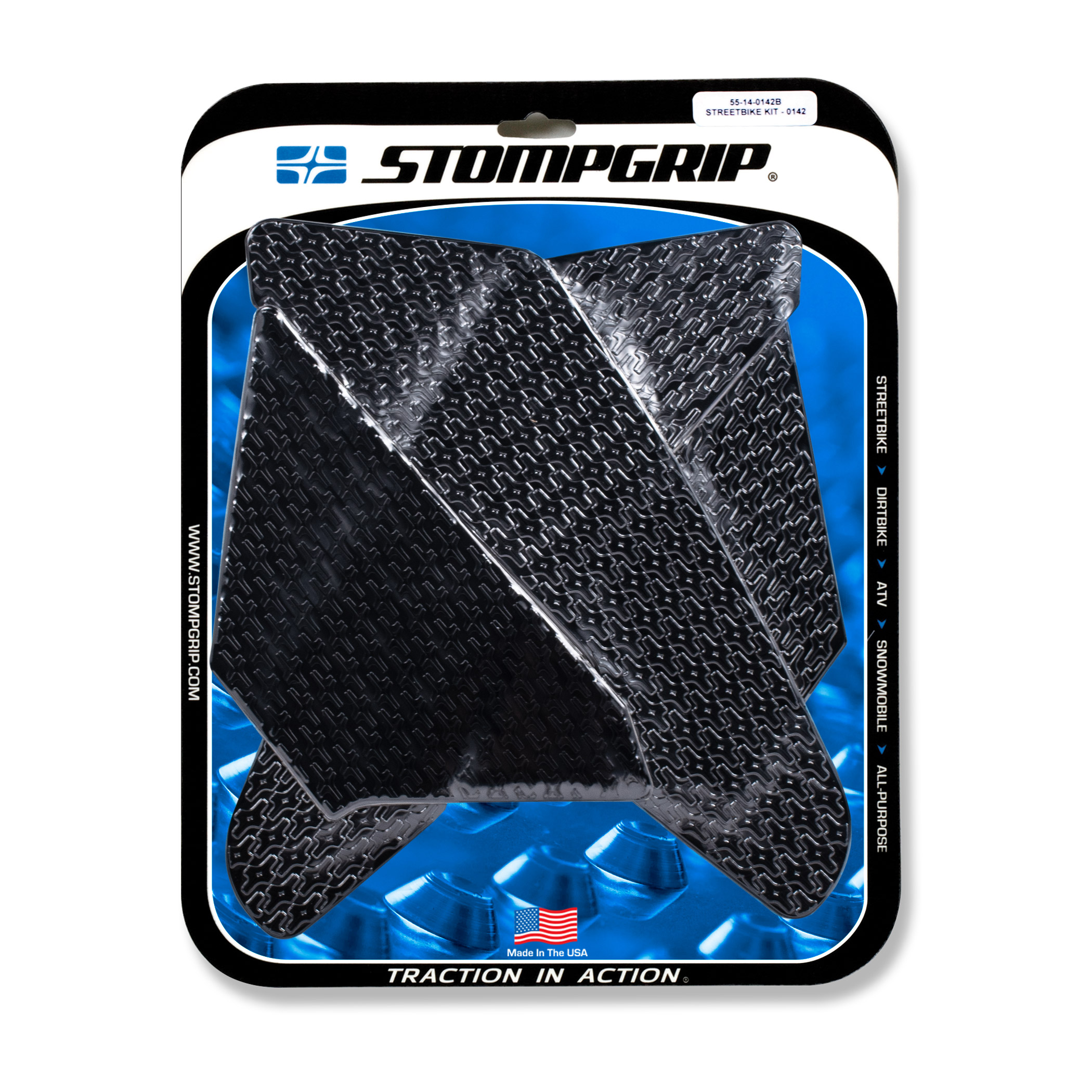 Stompgrip Traction Pads schwarz, für Honda CBR 1000RR, 2017-2026