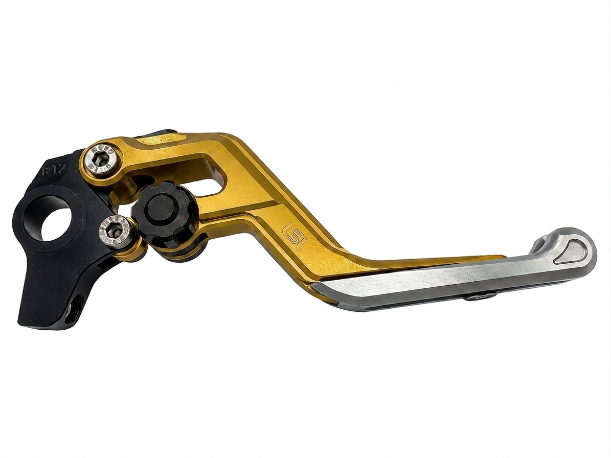 LSL ERGONIA Bremshebel R14 Gold/Schwarz/Silber