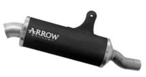 ARROW Auspuff INDY RACE EVO DARK für Benelli TRK 702, 702 X