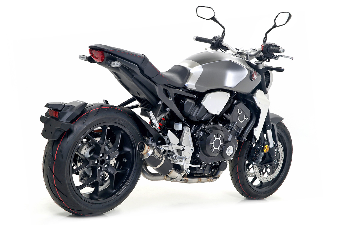 ARROW Auspuff DARK GP2 für Honda CB1000R 2018- und 2021- aus Edelstahl