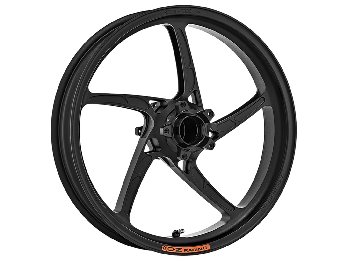 OZ Piega Aluminium vorne in schwarz matt für Yamaha YZF-R3 (nur für OEM 2,75" x 17"), RH07, RH12, 2015-2018