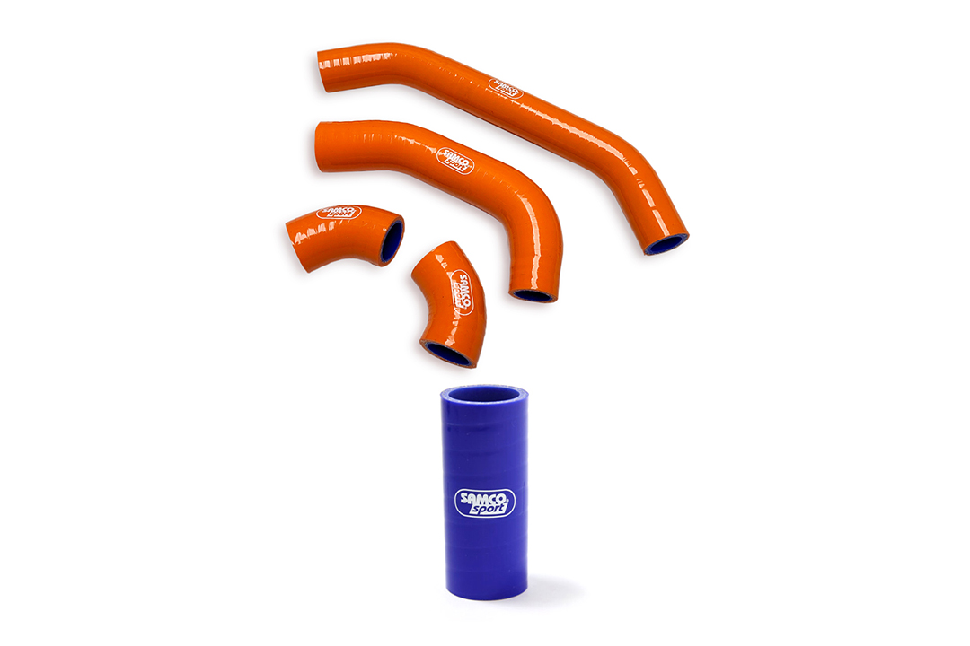 SAMCO Sport Silikonschlauch Kit blau für Gas Gas, KTM und Husqvarna 125er Modelle